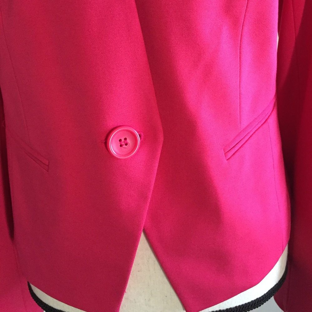 INC INTERNATIONAL CONCEPTS BLAZER JACKET 1 BUTTON - Picture 4 of 13